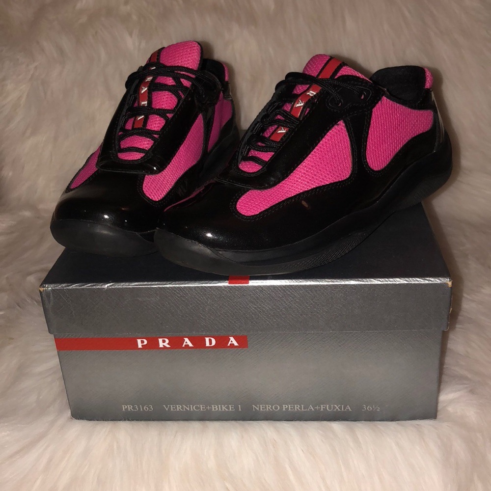 AUTHENTIC Prada shoes patent leather